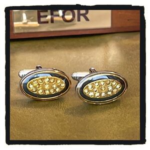 💕Beautiful Mens Cufflinks in Wooden Gift Box💕